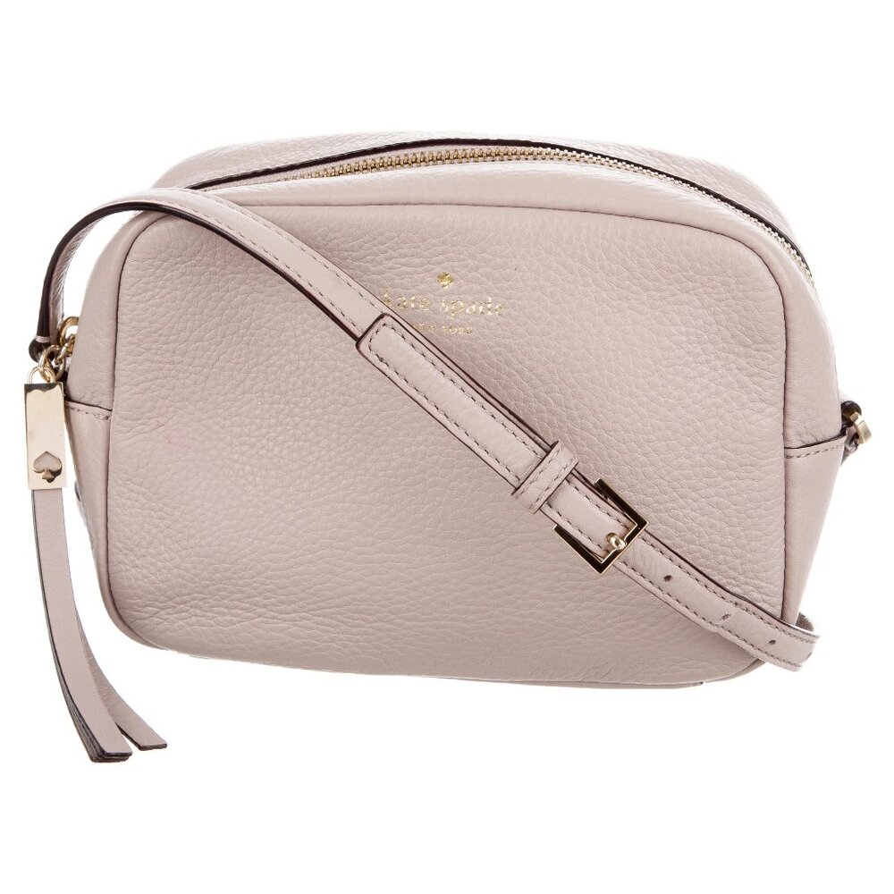Kate Spade New York Grey Street Mindy Bag crossbody pebbled leather